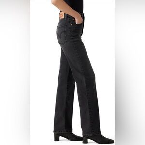 Levi's Charcoal Straight Leg Jeans